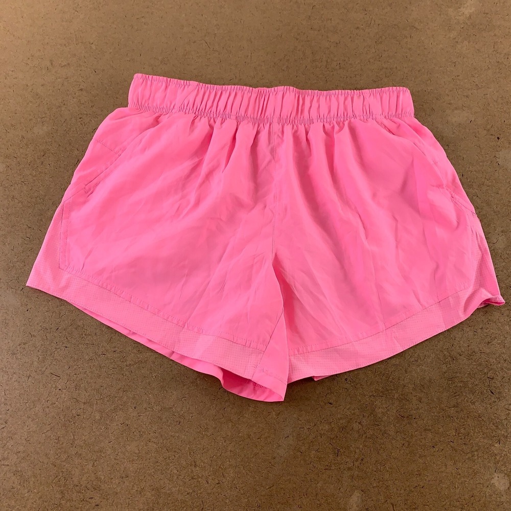 Sexy Basics Women's Size Medium Pink Lightweight Pocketed Athletic Shorts New